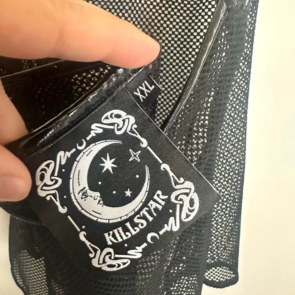 KILLSTAR Black Mesh Strappy Bodysuit - Picture 5 of 5